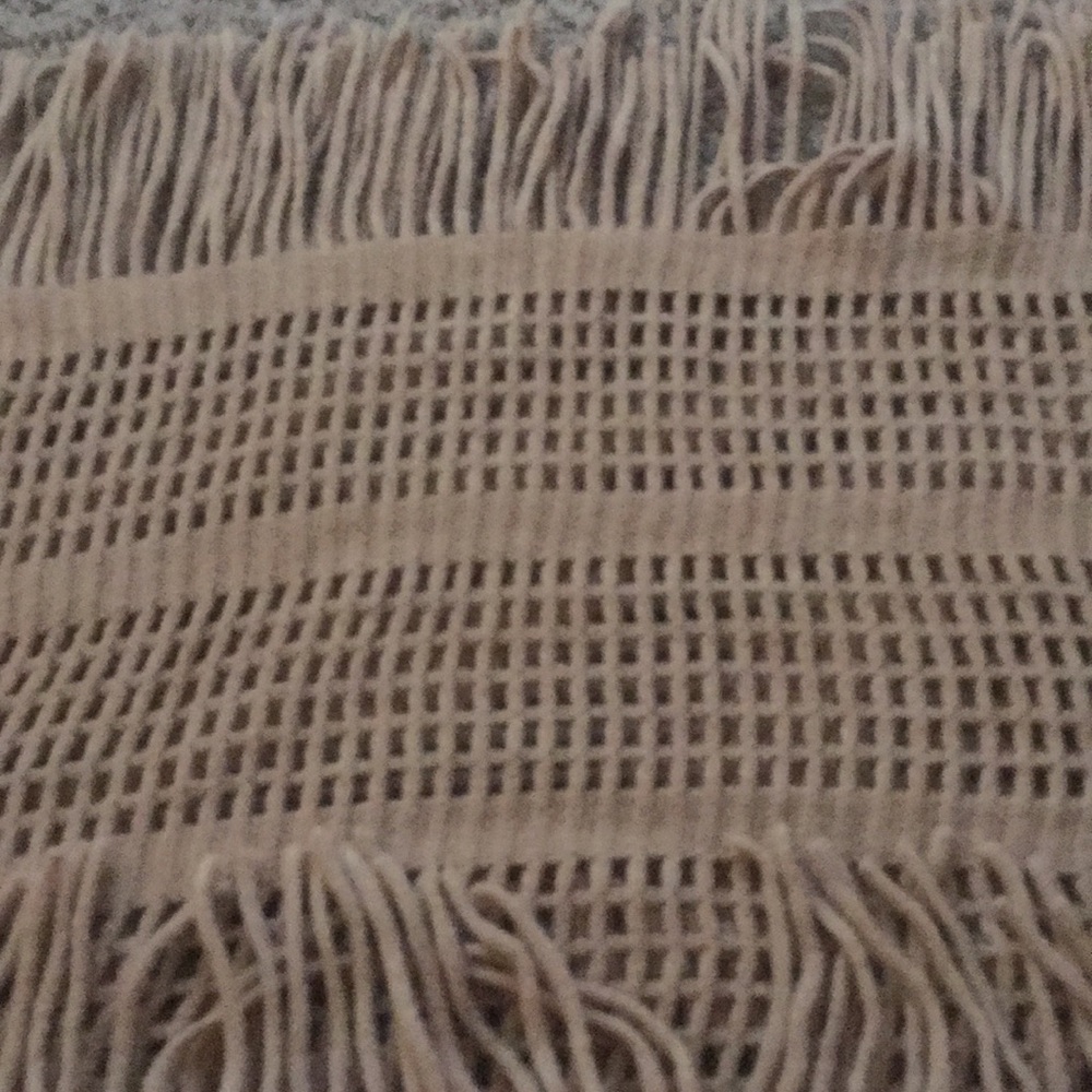 Infinity Scarf with Fringe